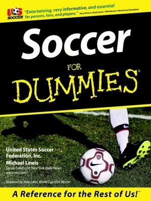 cover image of Soccer For Dummies